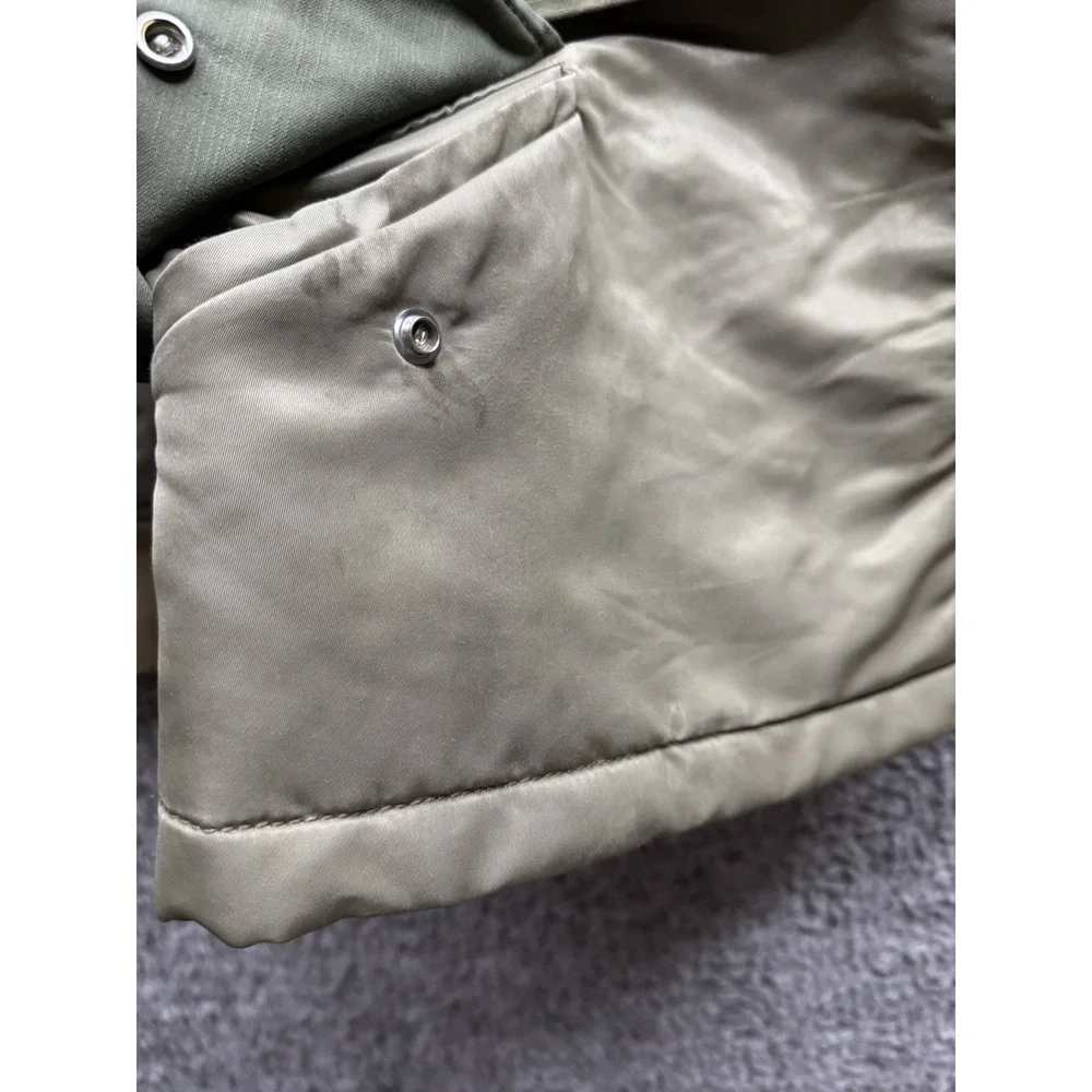 $595‎ Rag & Bone Green Modular Convertible (Vest) Field Jacket Size XS